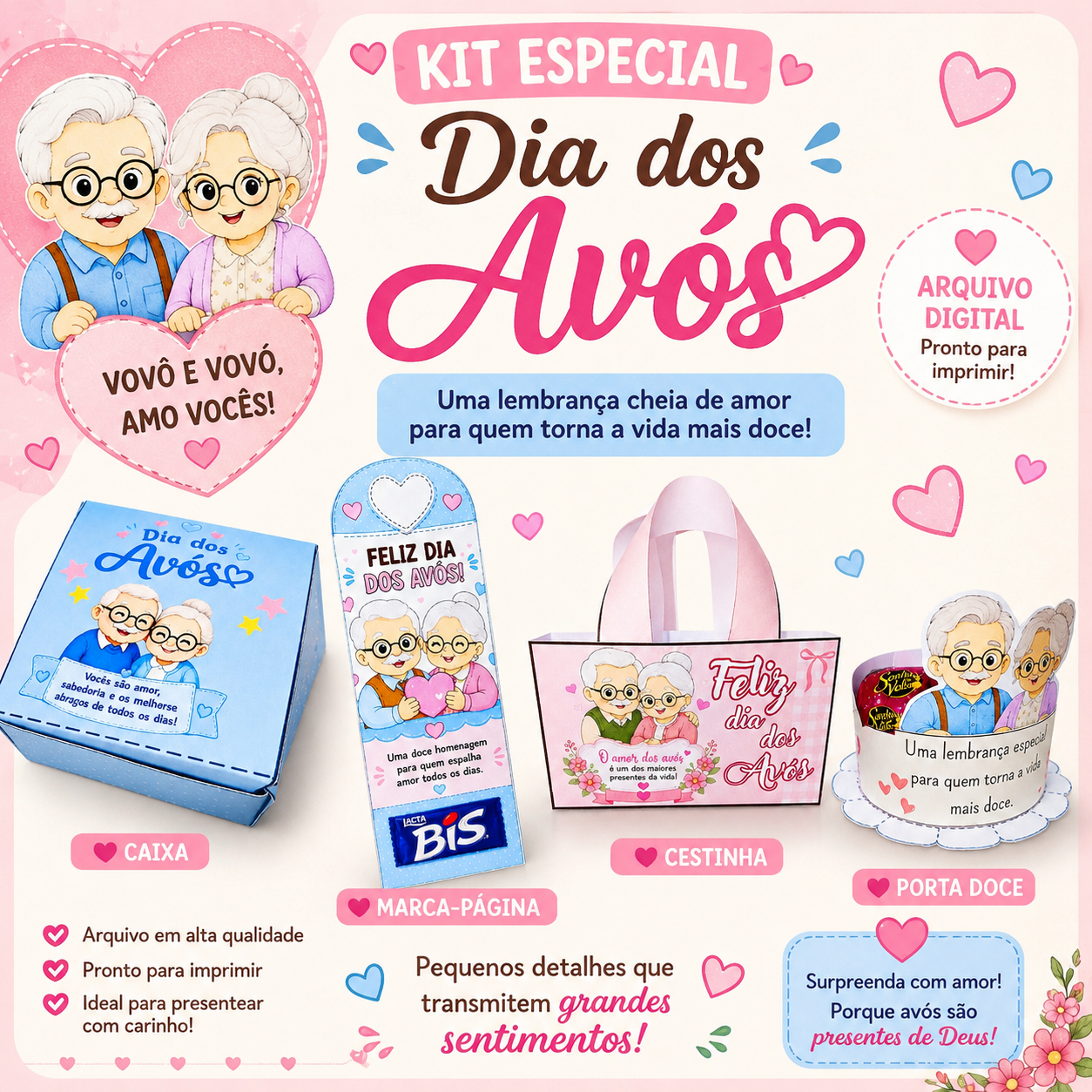 Kit dia dos Avós - Imagem 5