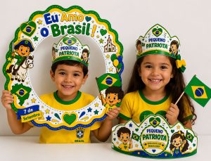 MOLDURA + VISEIRA – PEQUENO PATRIOTA