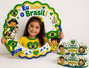 MOLDURA + VISEIRA – PEQUENO PATRIOTA